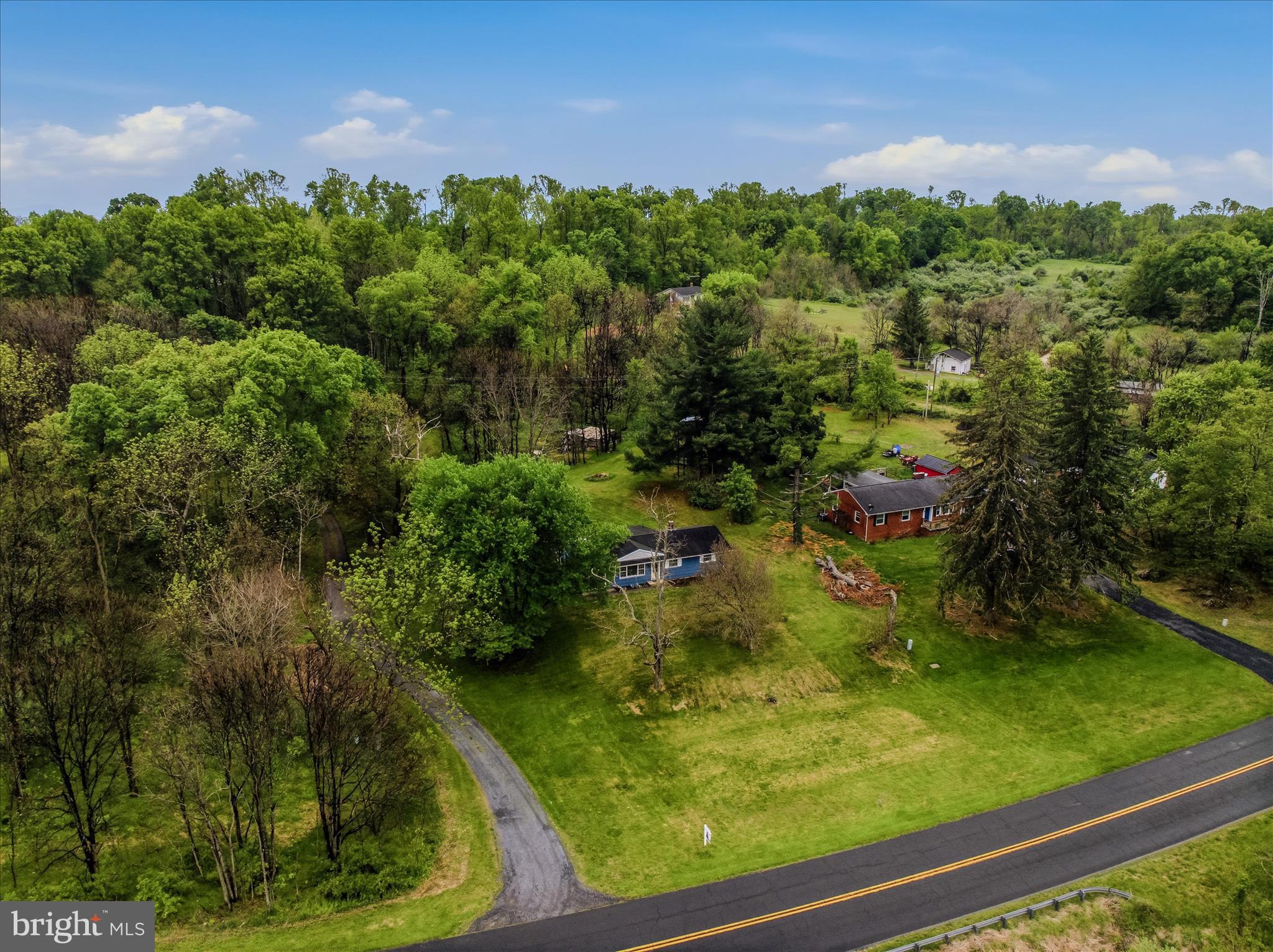 6717 Middle Road Middletown, VA 22645 - Photo 46 of 58 Aerial Front