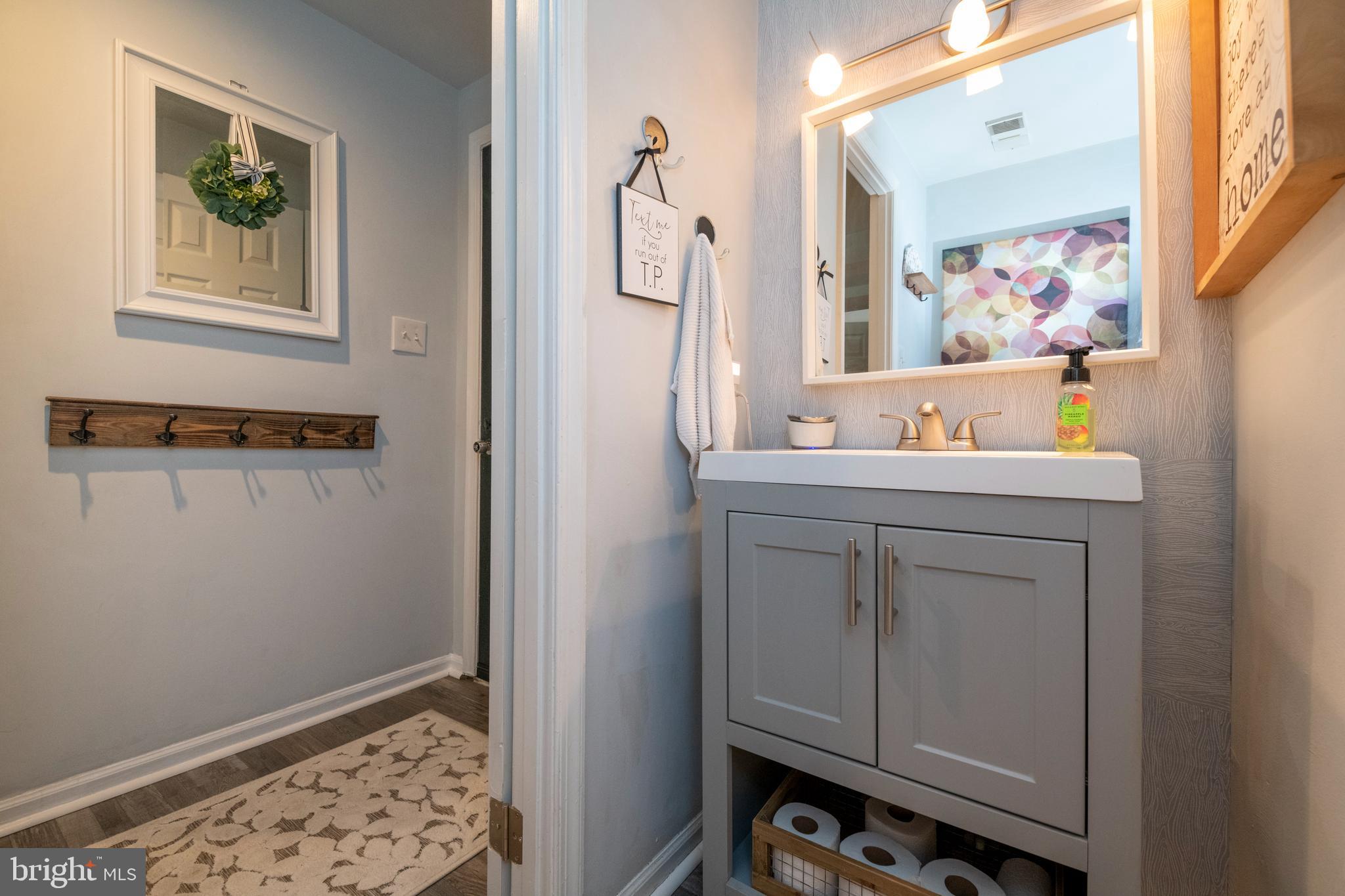 5469 Princess Drive Rosedale, MD 21237 - Photo 12 of 45 Halfbath off of front door