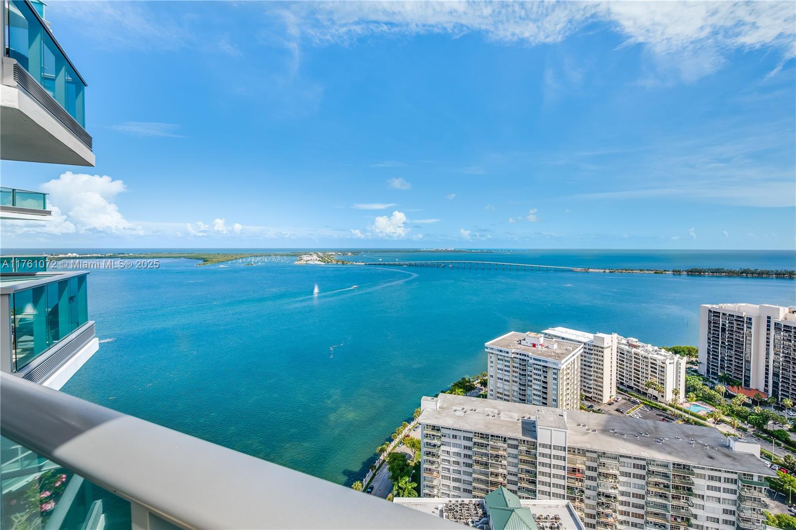 1331 Brickell Bay Drive, Unit 3311 Miami, FL 33131 - Photo 10 of 43 a view of a balcony with an outdoor space