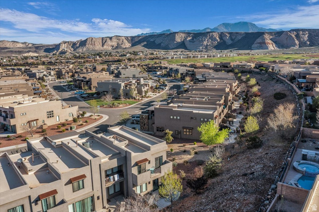 4796 Winged Foot Drive St. George, UT 84770 - Photo 7 of 33 Drone / aerial view of a mountainous background