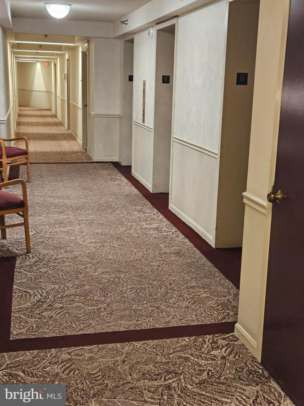 15107 Interlachen Drive, Unit 2815 Silver Spring, MD 20906 - Photo 22 of 35 Elevators just 10 feet from front door.