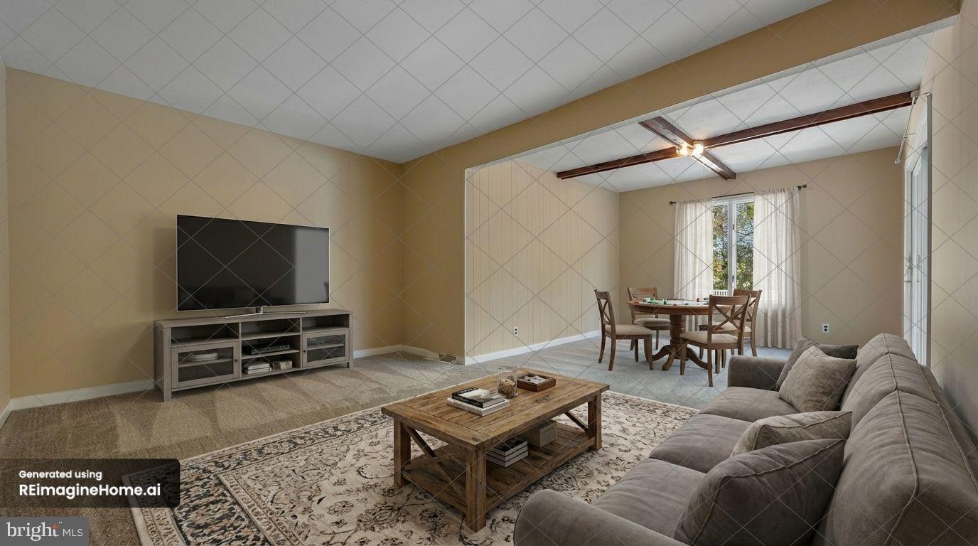 210 Cambridge Road Camden Wyoming, DE 19934 - Photo 16 of 35 a living room with furniture and a flat screen tv