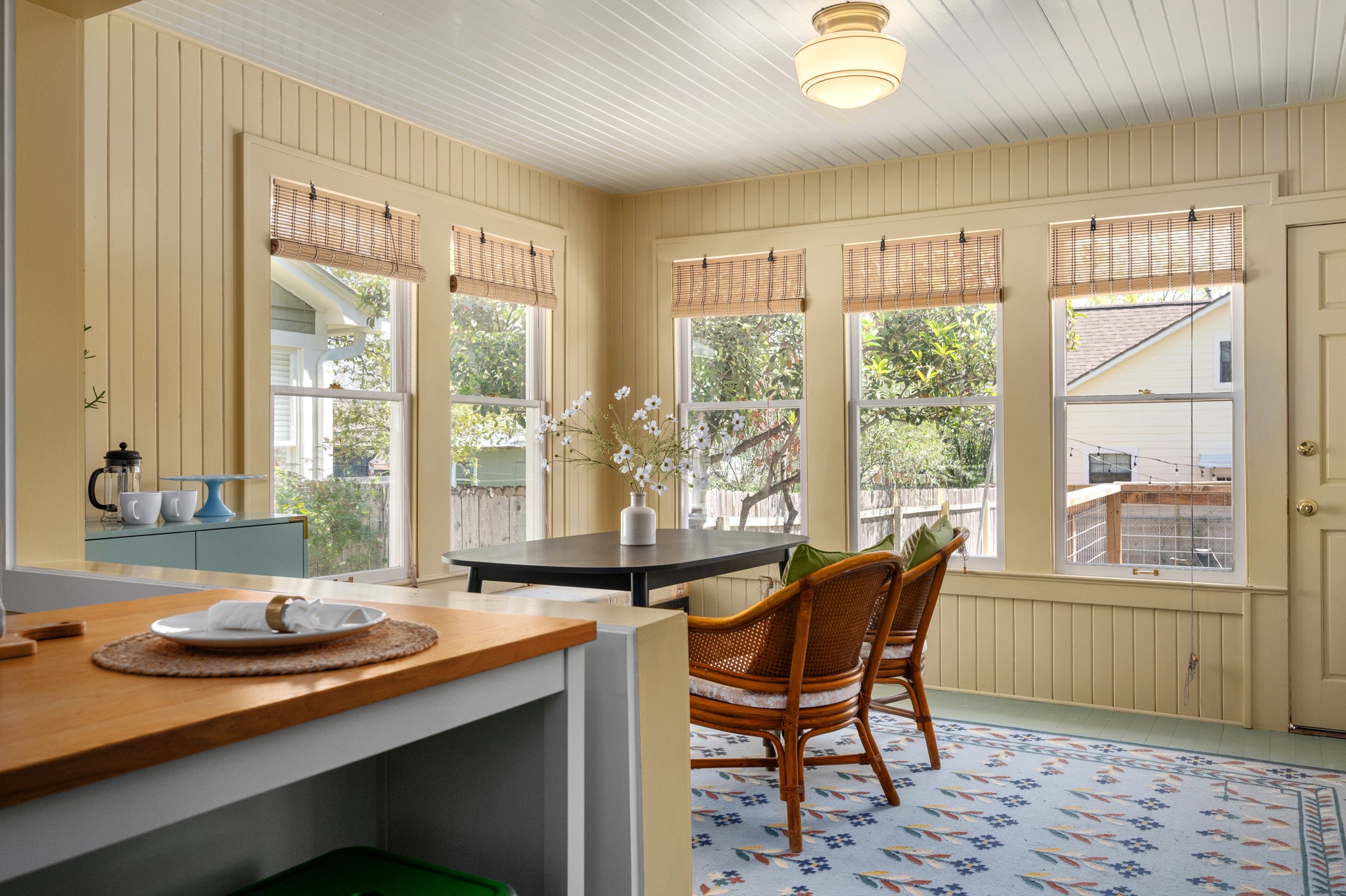 3909 Becker Avenue Austin, TX 78751 - Photo 15 of 38 Dining room with wood walls