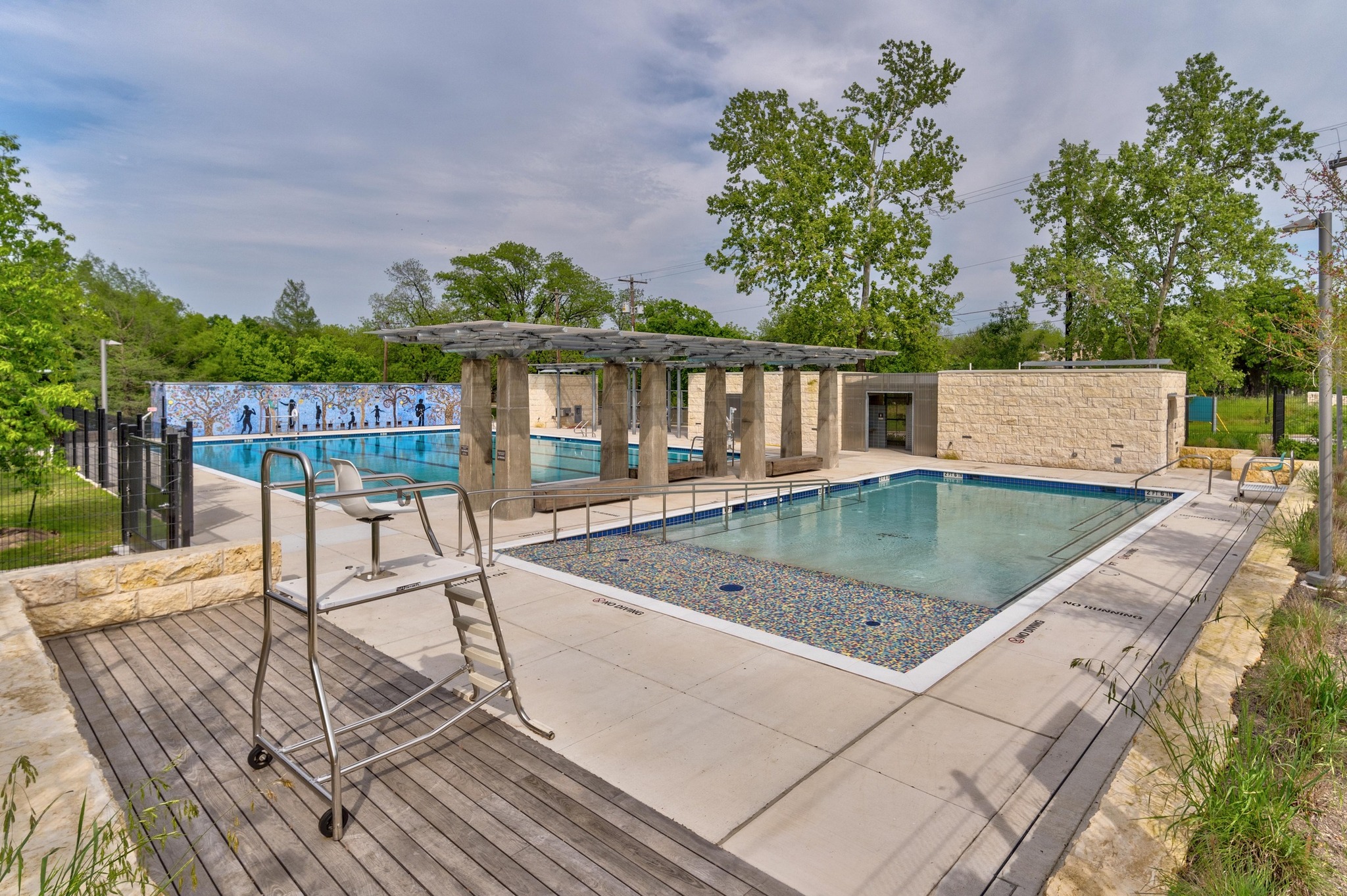 3909 Becker Avenue Austin, TX 78751 - Photo 36 of 38 Community pool featuring a patio and a deck