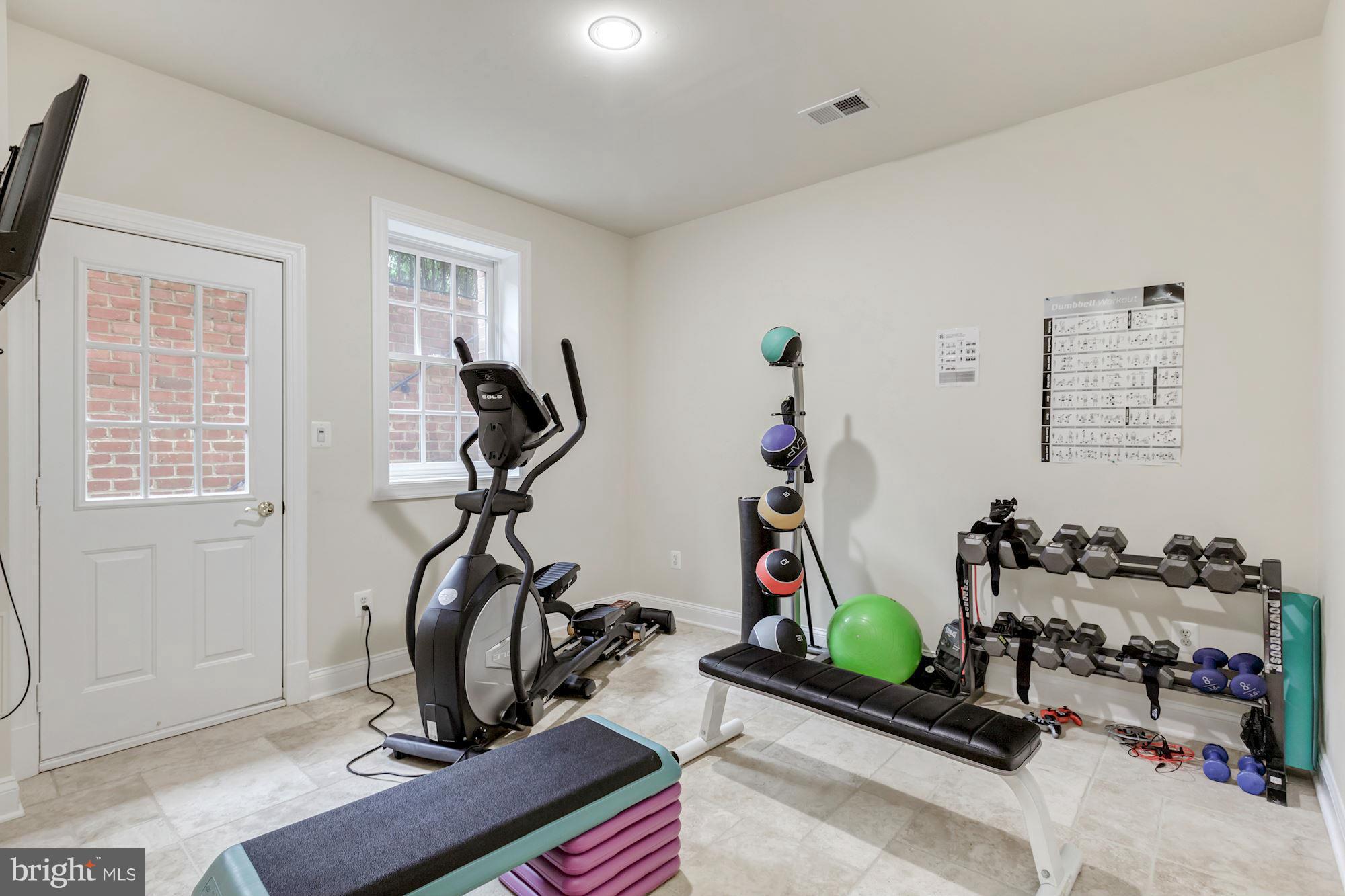 936 Dominion Reserve Drive McLean, VA 22102 - Photo 25 of 30 Lower Level Bedroom/ Exercise Room