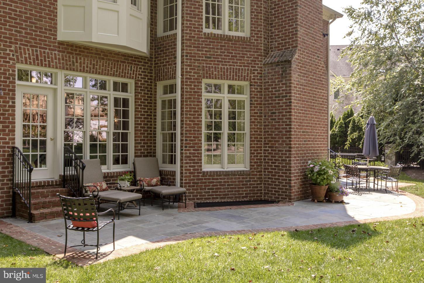 936 Dominion Reserve Drive McLean, VA 22102 - Photo 28 of 30 Beautiful Slate Patio off the kitchen