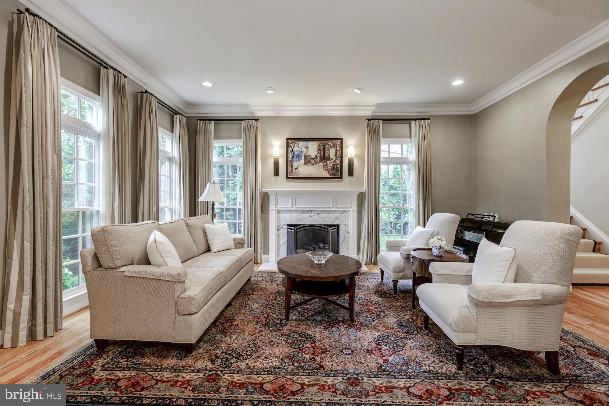 936 Dominion Reserve Drive McLean, VA 22102 - Photo 8 of 30 Light Filled Formal Living Room