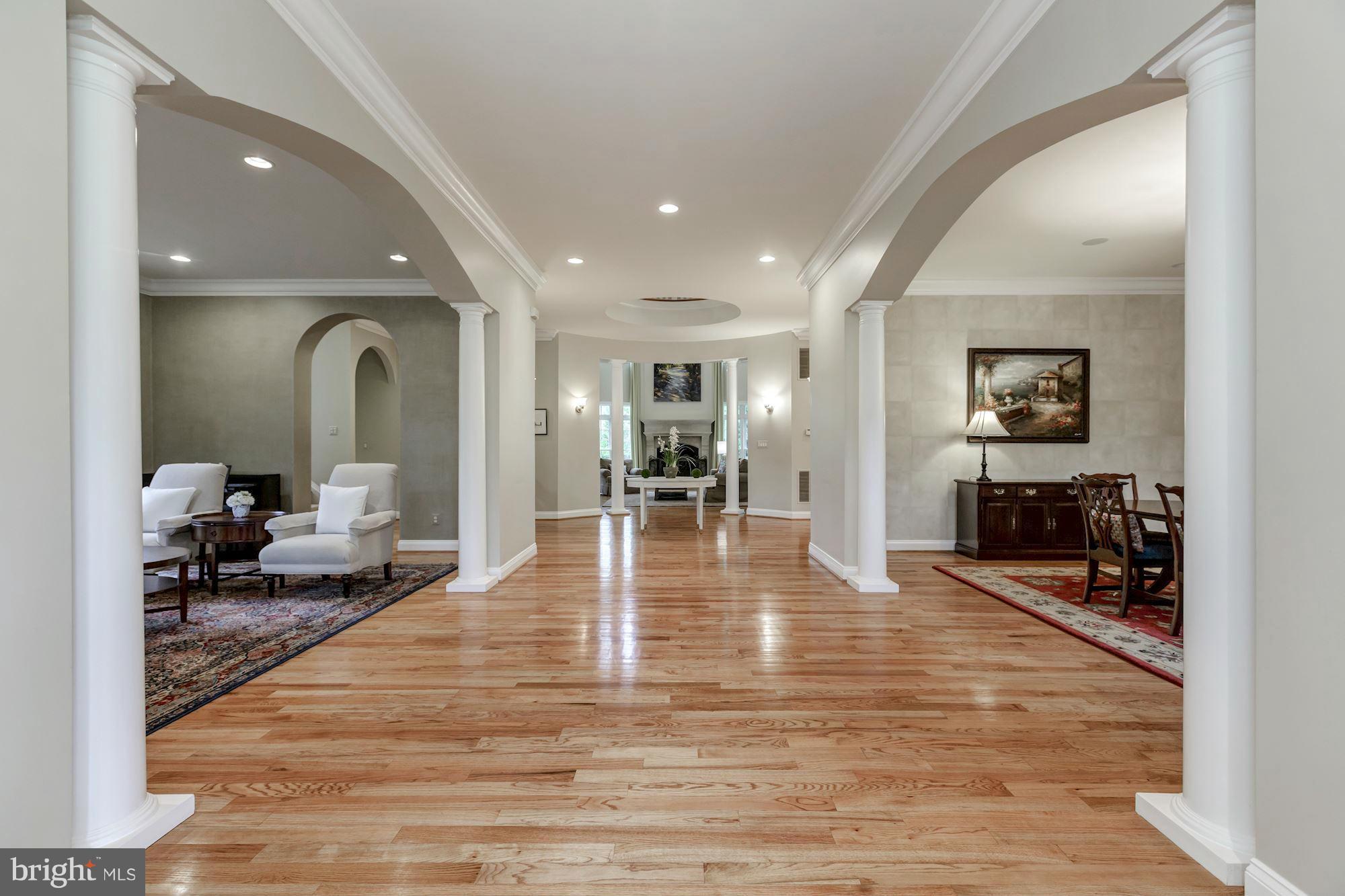 936 Dominion Reserve Drive McLean, VA 22102 - Photo 9 of 30 Stunning Foyer - open to the Formal Living