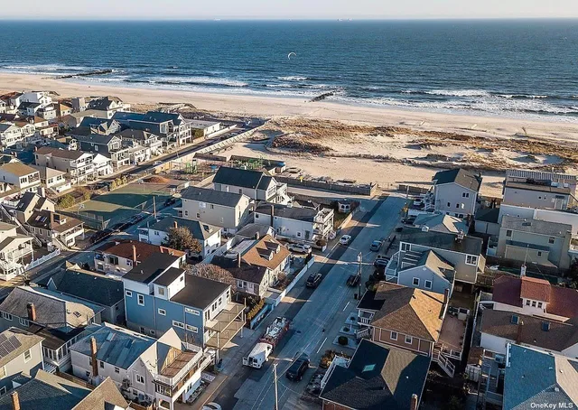 a view of a city with ocean view