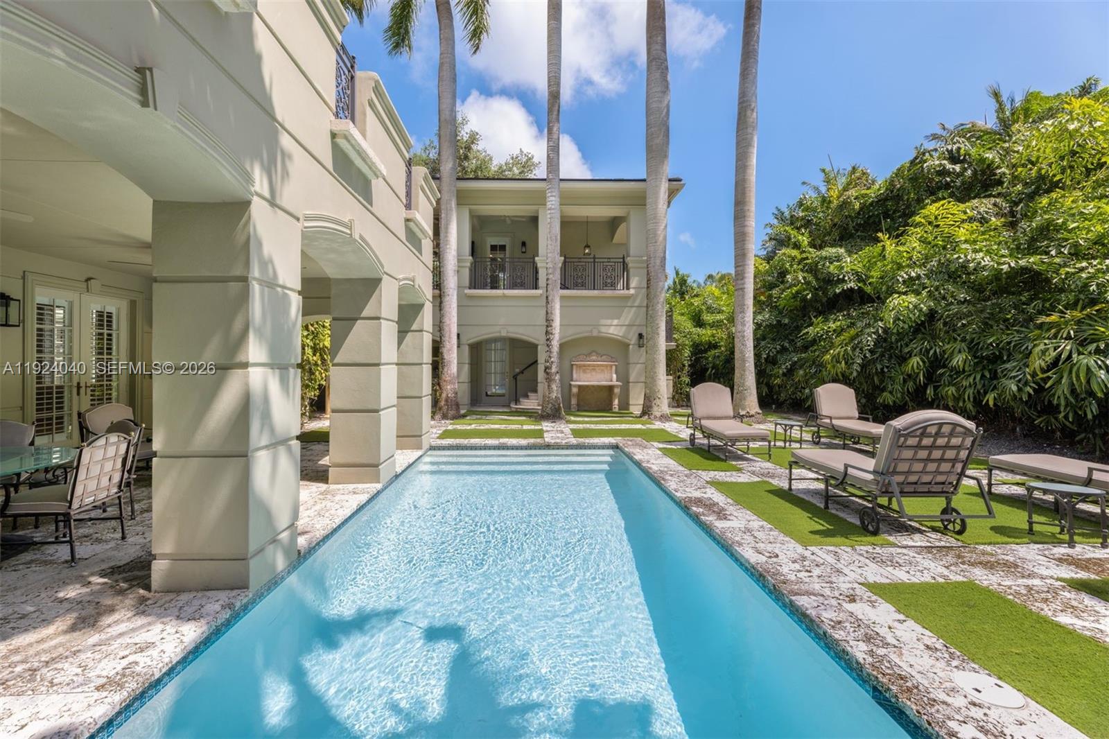 3460 South Moornings Way Miami, FL 33133 - Photo 12 of 29 swimming pool view with a outdoor seating