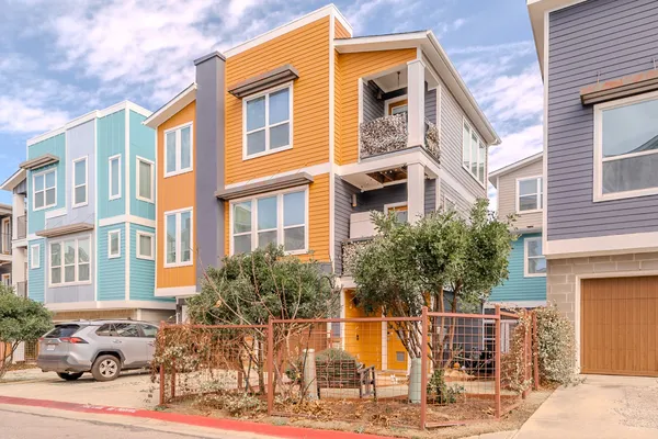 a view of a building with a street