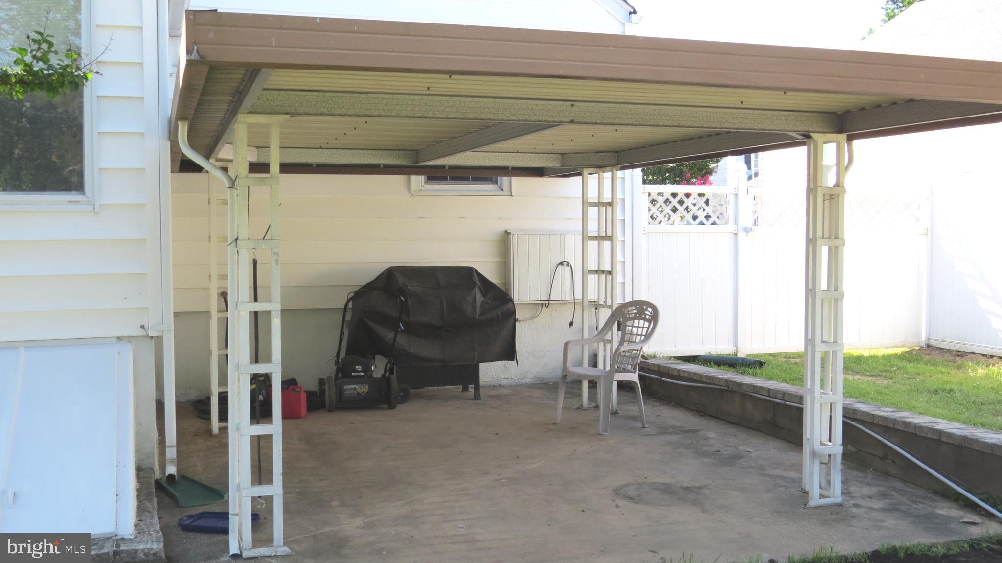 7608 Gum Road Dundalk, MD 21222 - Photo 37 of 46 Covered patio great for entertaining