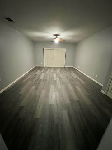 wooden floor in an empty room