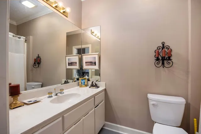 a view of porch with a small deck