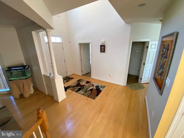 8009 Kingsmill Road Brandywine, MD 20613 - Photo 5 of 24 view from stairs to foyer