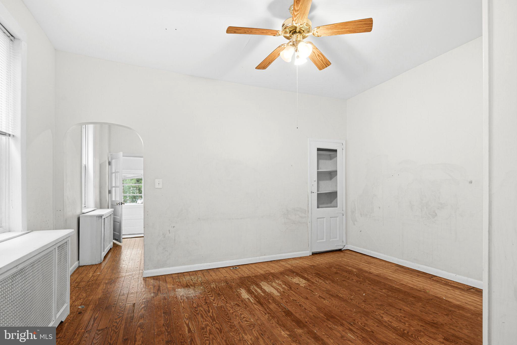 542 Martin Street Philadelphia, PA 19128 - Photo 5 of 16 a view of empty room with wooden floor