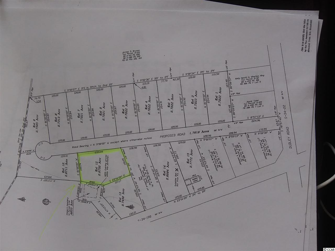 Lot 12 Dudley Road Marion, SC 29571 - Photo 1 of 1 Gallery Image 1
