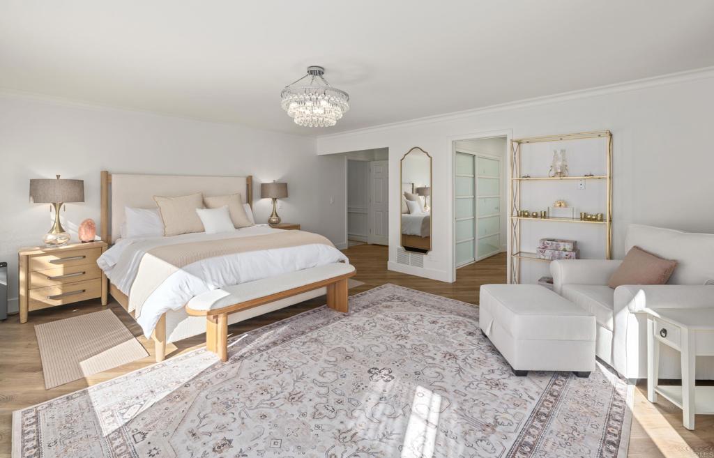 9 Country Glen Road Fallbrook, CA 92028 - Photo 22 of 74 a bedroom with a bed and a couch