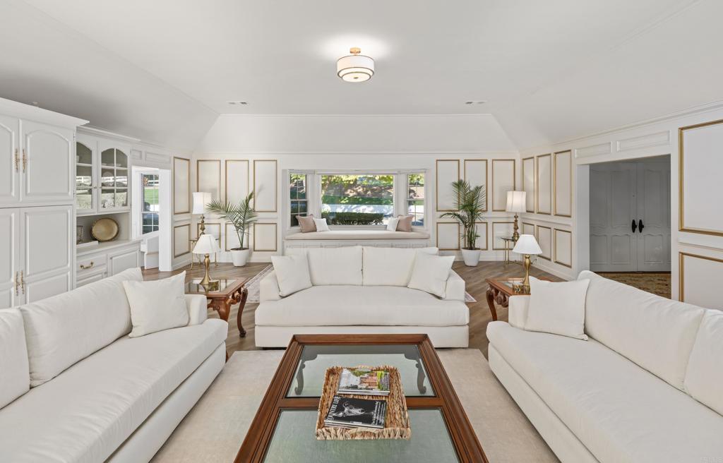9 Country Glen Road Fallbrook, CA 92028 - Photo 45 of 74 a living room with furniture and a fireplace