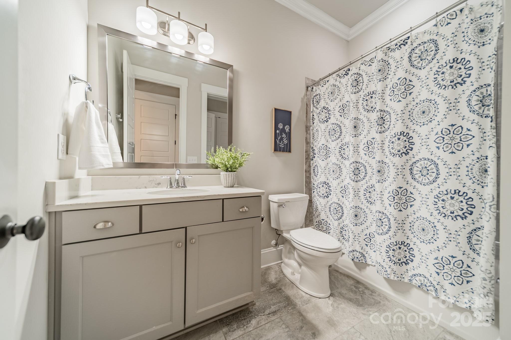 348 Meares Court Fort Mill, SC 29715 - Photo 33 of 47 a bathroom with a toilet sink and mirror