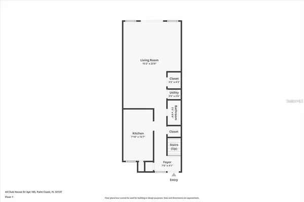 $1,750 | 44 Club House Drive, Unit 105, Palm Coast, FL 32137