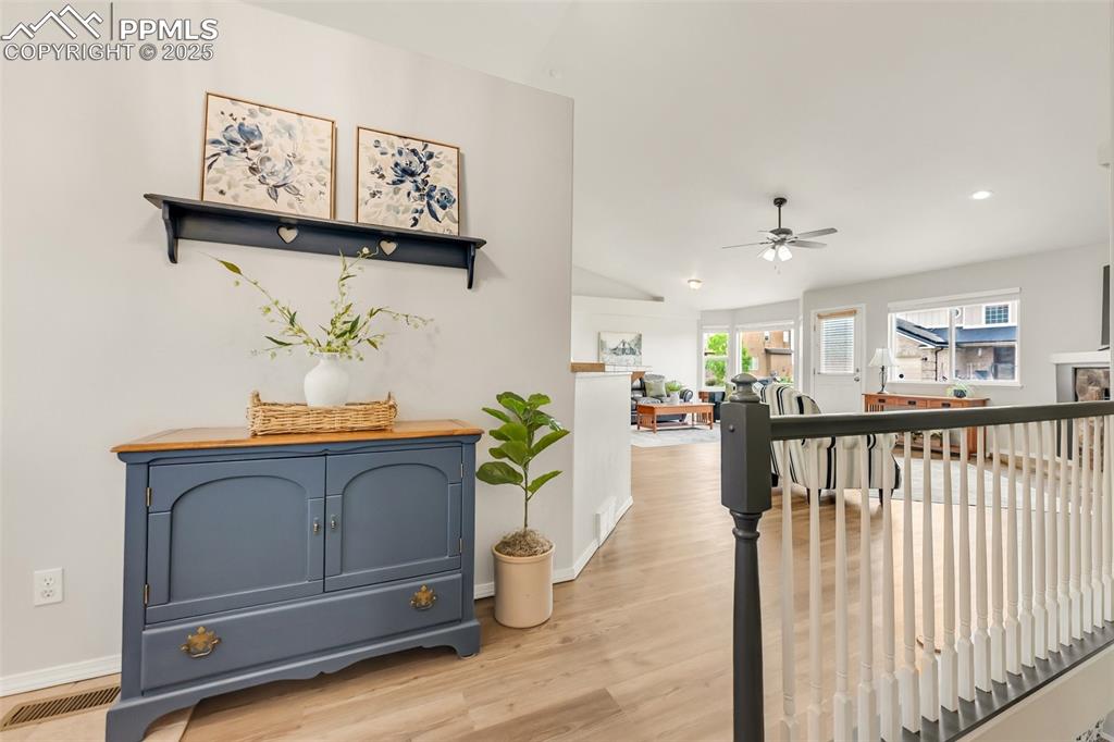 10467 Pictured Rocks Drive Peyton, CO 80831 - Photo 4 of 47 a view of a hallway with dining area