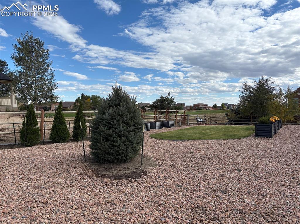 10467 Pictured Rocks Drive Peyton, CO 80831 - Photo 46 of 47 a view of a dry yard