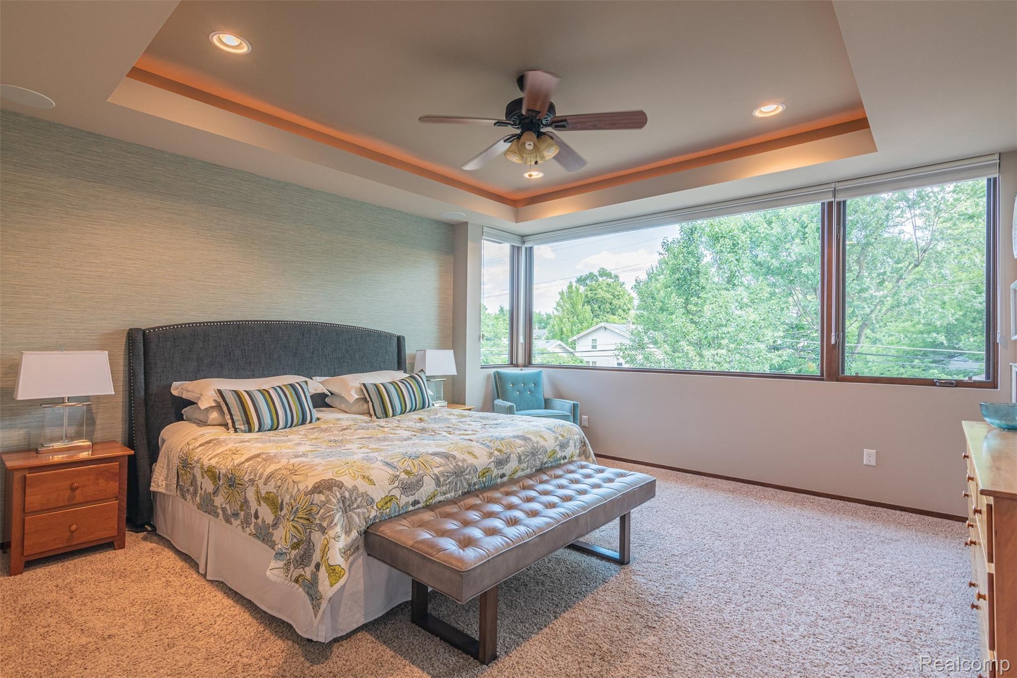 1456 Ruffner Avenue Birmingham, MI 48009 - Photo 26 of 50 Master Suite with tray ceiling