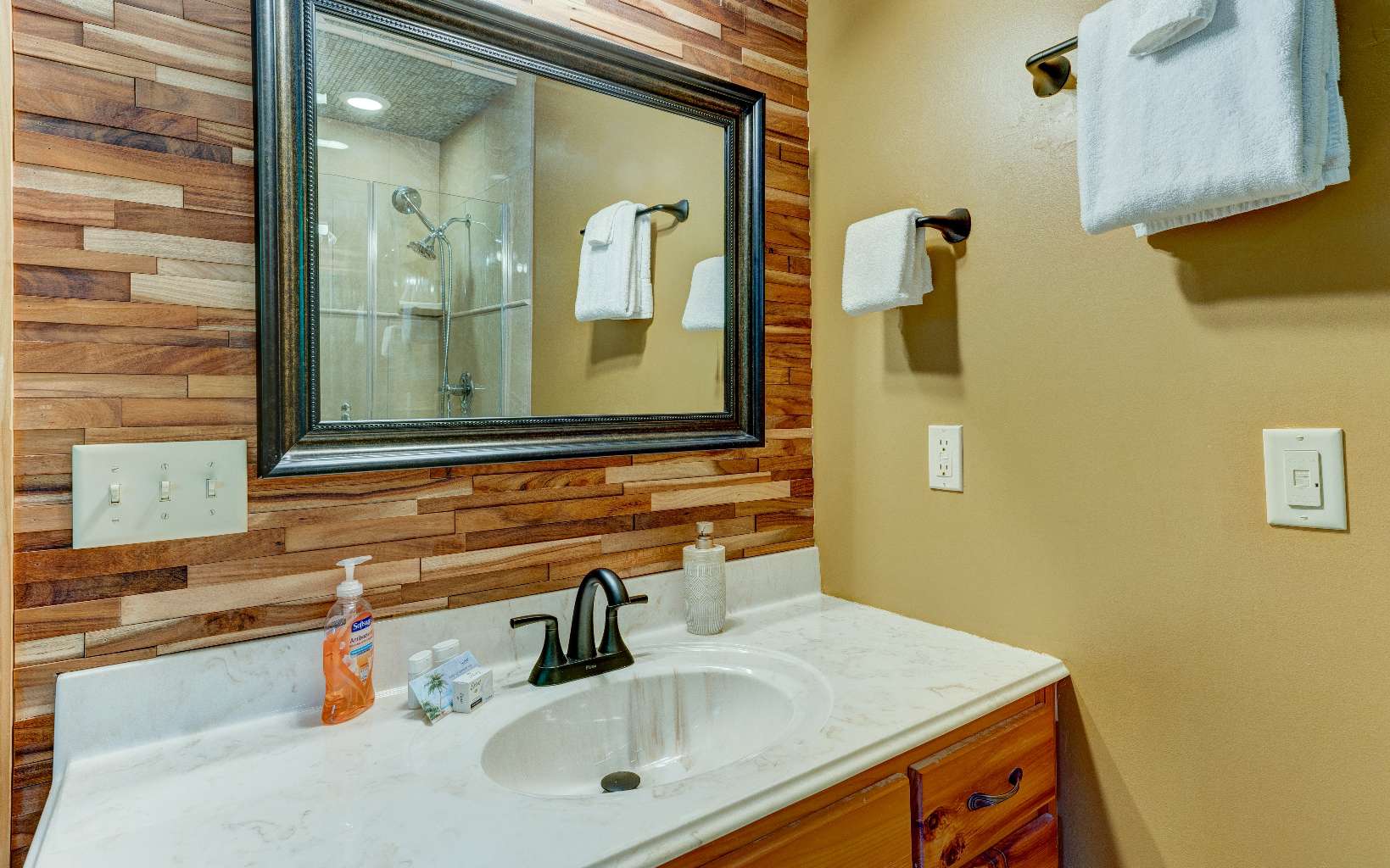 22 Kings Court Ellijay, GA 30540 - Photo 37 of 54 a bathroom with a sink and a mirror
