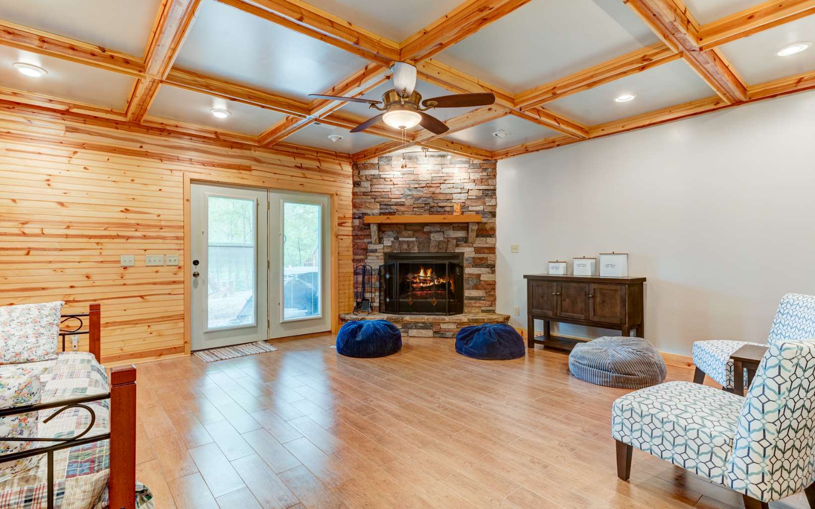 22 Kings Court Ellijay, GA 30540 - Photo 38 of 54 a view of a livingroom with furniture and a fireplace
