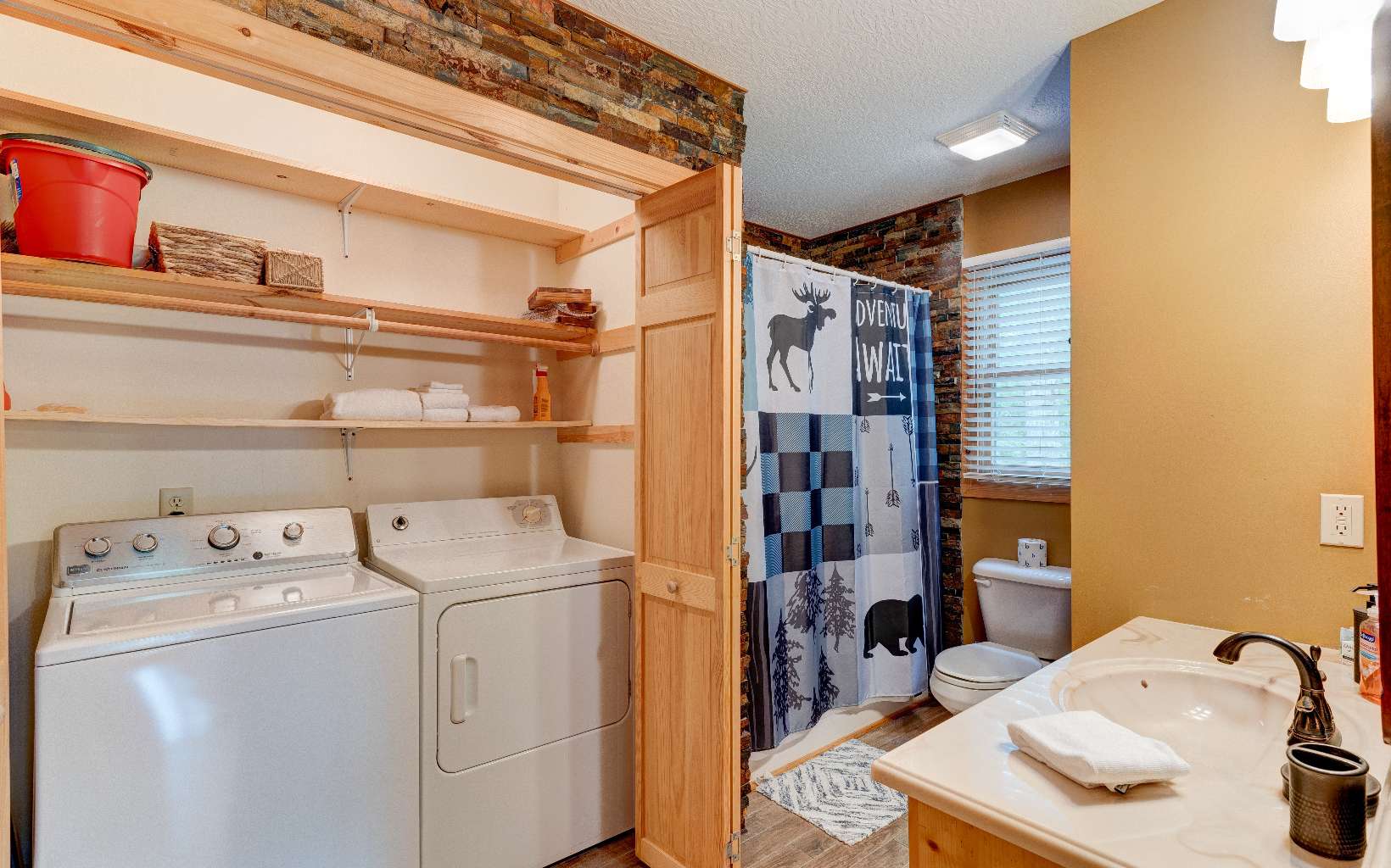 22 Kings Court Ellijay, GA 30540 - Photo 51 of 54 a utility room with dryer and washer