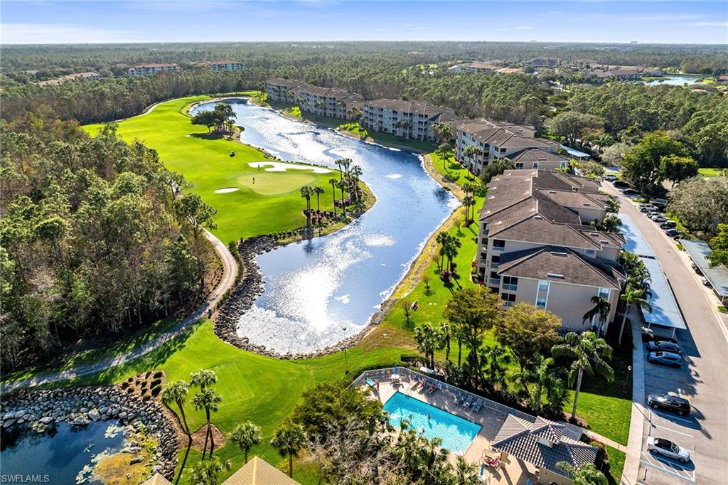 3800 Sawgrass Way, Unit 3142 Naples, FL 34112 - Photo 46 of 50 an aerial view of a house with a swimming pool