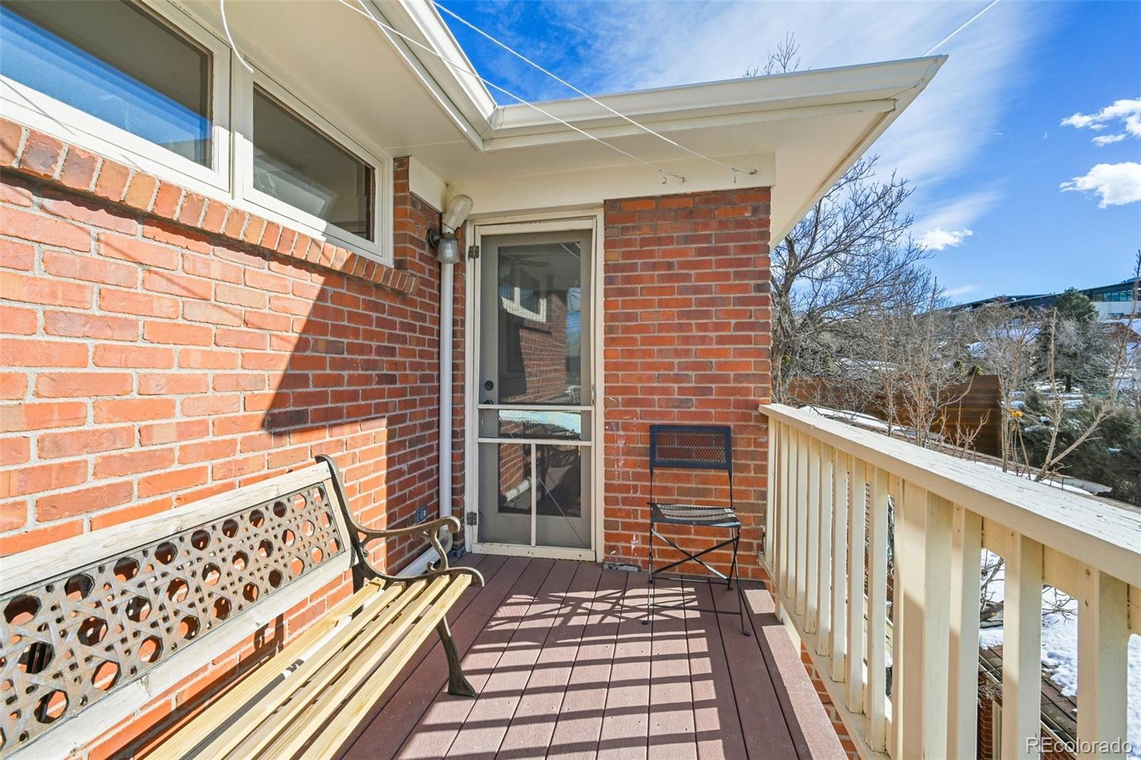 1112 Maple Street Golden, CO 80401 - Photo 27 of 36 a balcony view with a sink