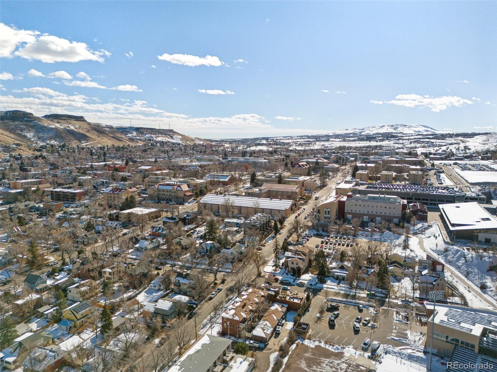 1112 Maple Street Golden, CO 80401 - Photo 31 of 36 an aerial view of a city