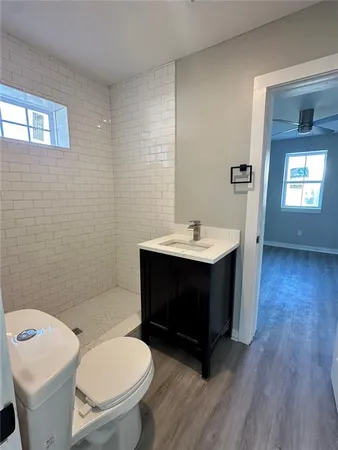 a bathroom with a sink and a toilet