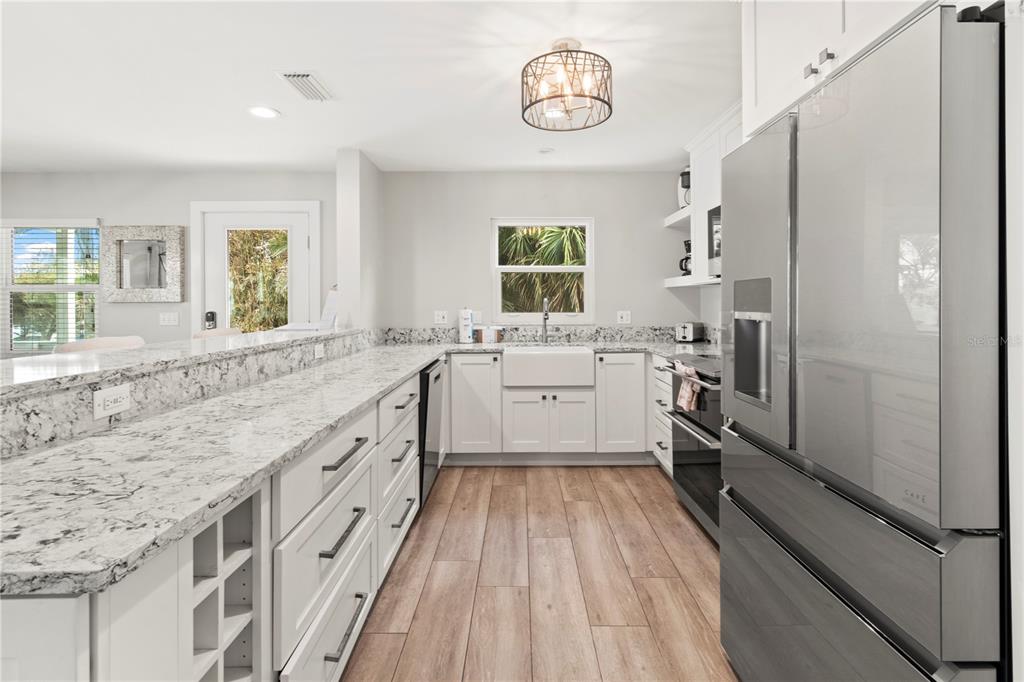 403 North Bay Boulevard Anna Maria, FL 34216 - Photo 17 of 58 a view of a kitchen with a window