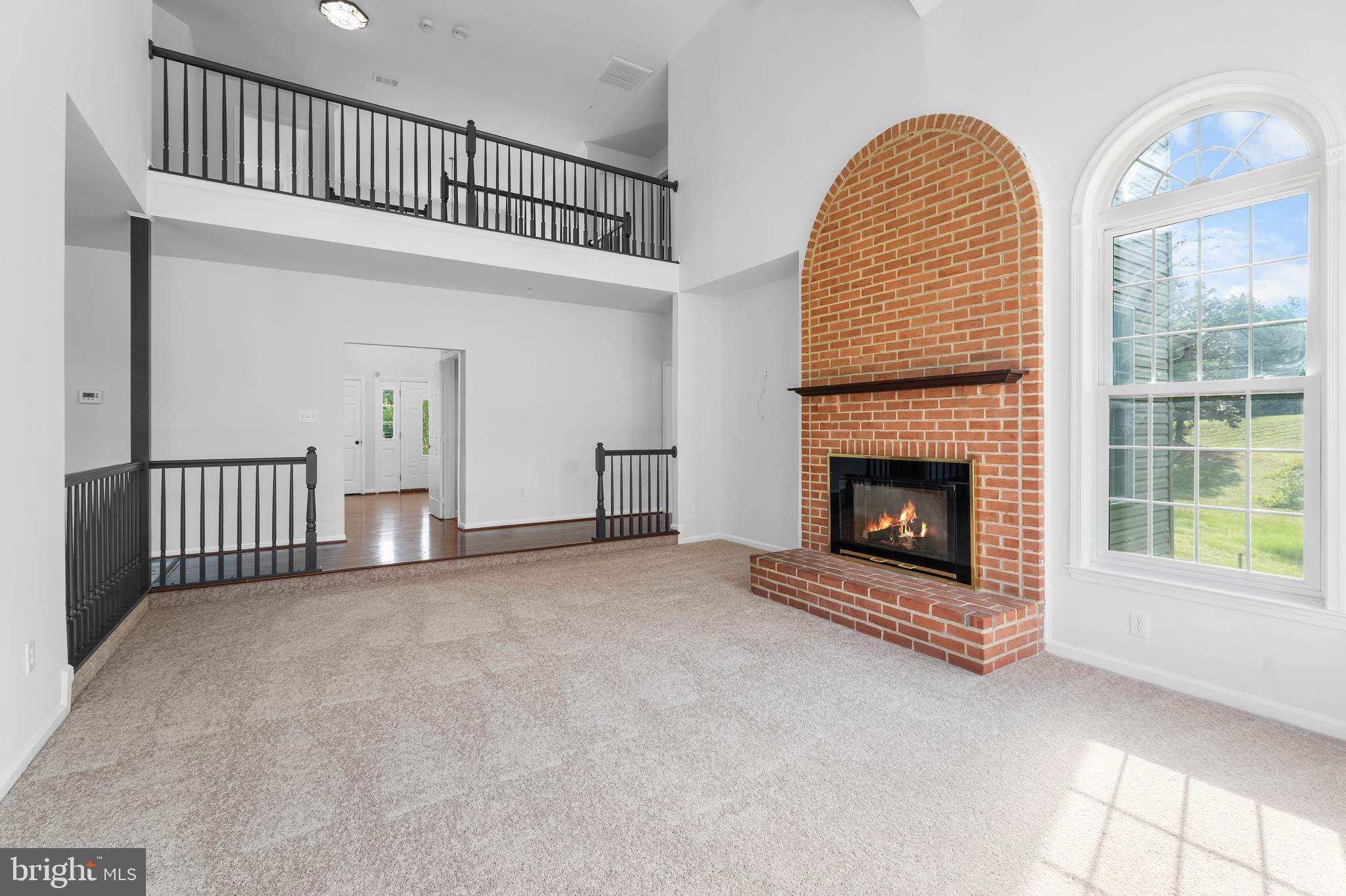 601 James Ridge Road Bowie, MD 20721 - Photo 33 of 77 a view of a livingroom with an empty space and a fireplace