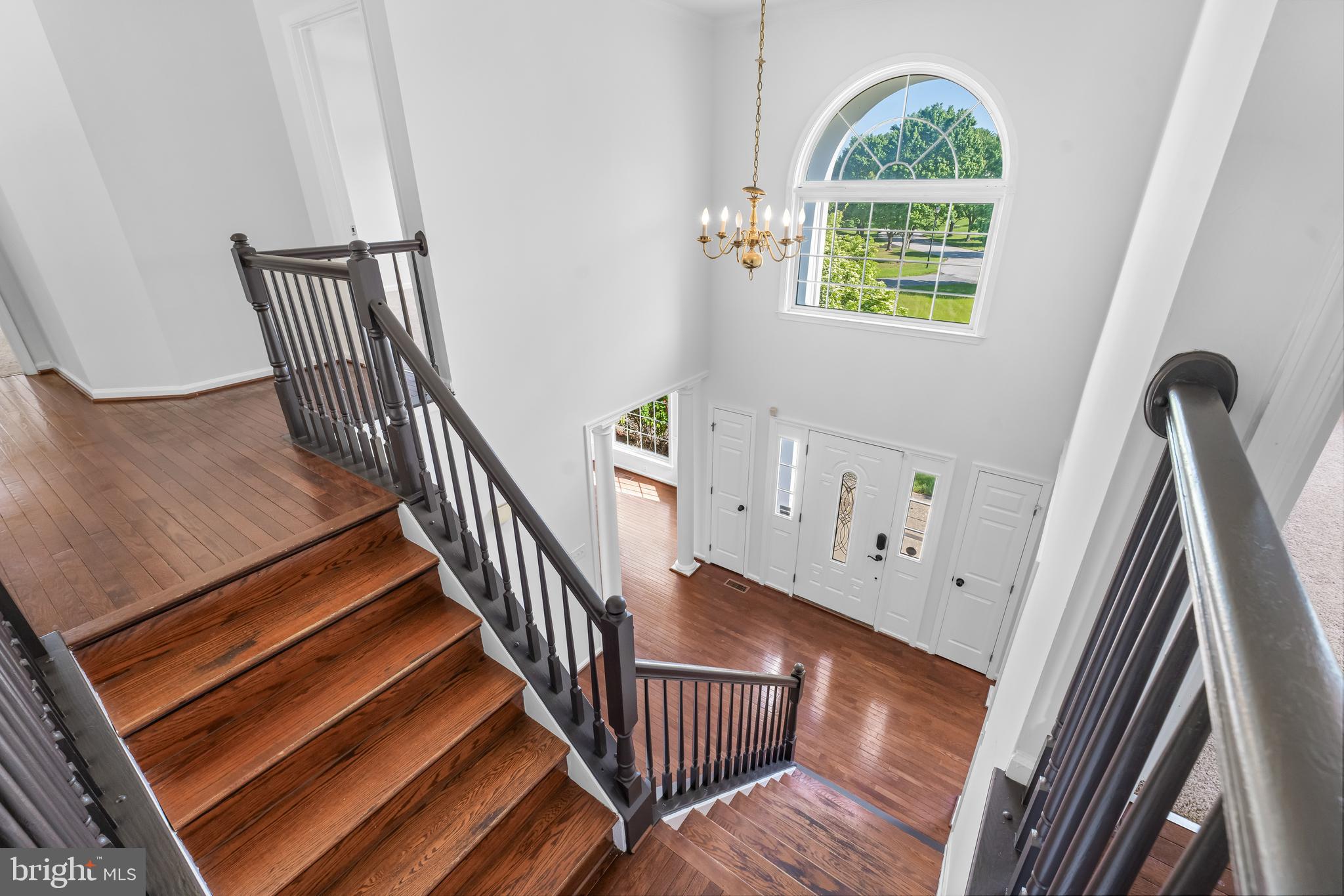 601 James Ridge Road Bowie, MD 20721 - Photo 44 of 77 a view of entryway and hall with wooden floor