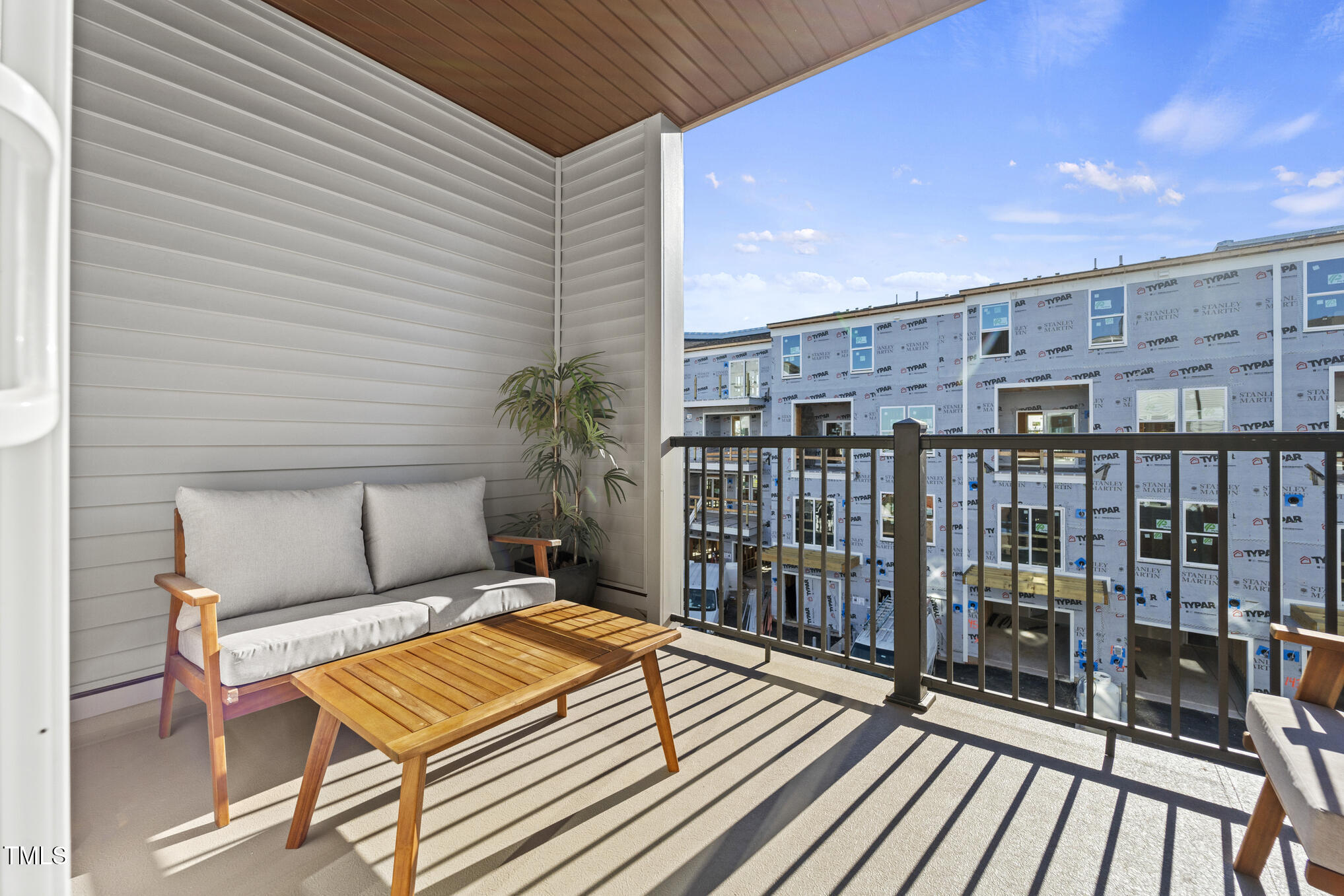 1231 Shaw View Alley, Unit 201 Raleigh, NC 27601 - Photo 5 of 10 NVA_ABS_Julianne_Model_ Covered Balcony-