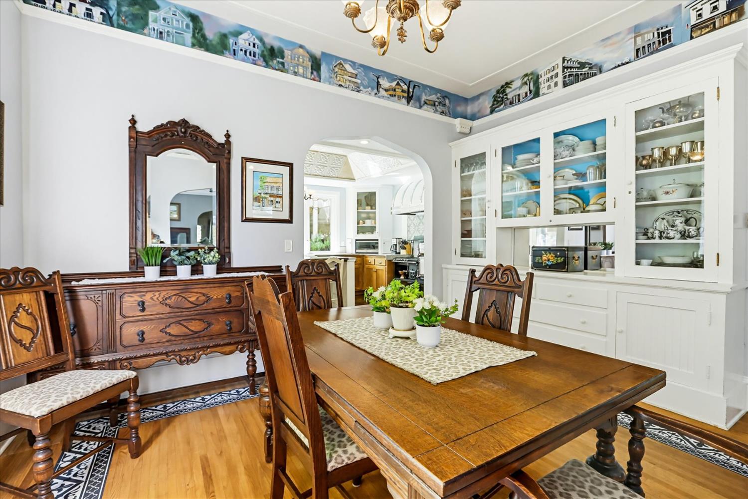 203 Prospect Street Nevada City, CA 95959 - Photo 29 of 99 a view of a dining room with furniture window and wooden floor