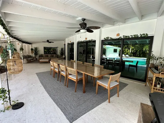 a view of an outdoor space and a yard