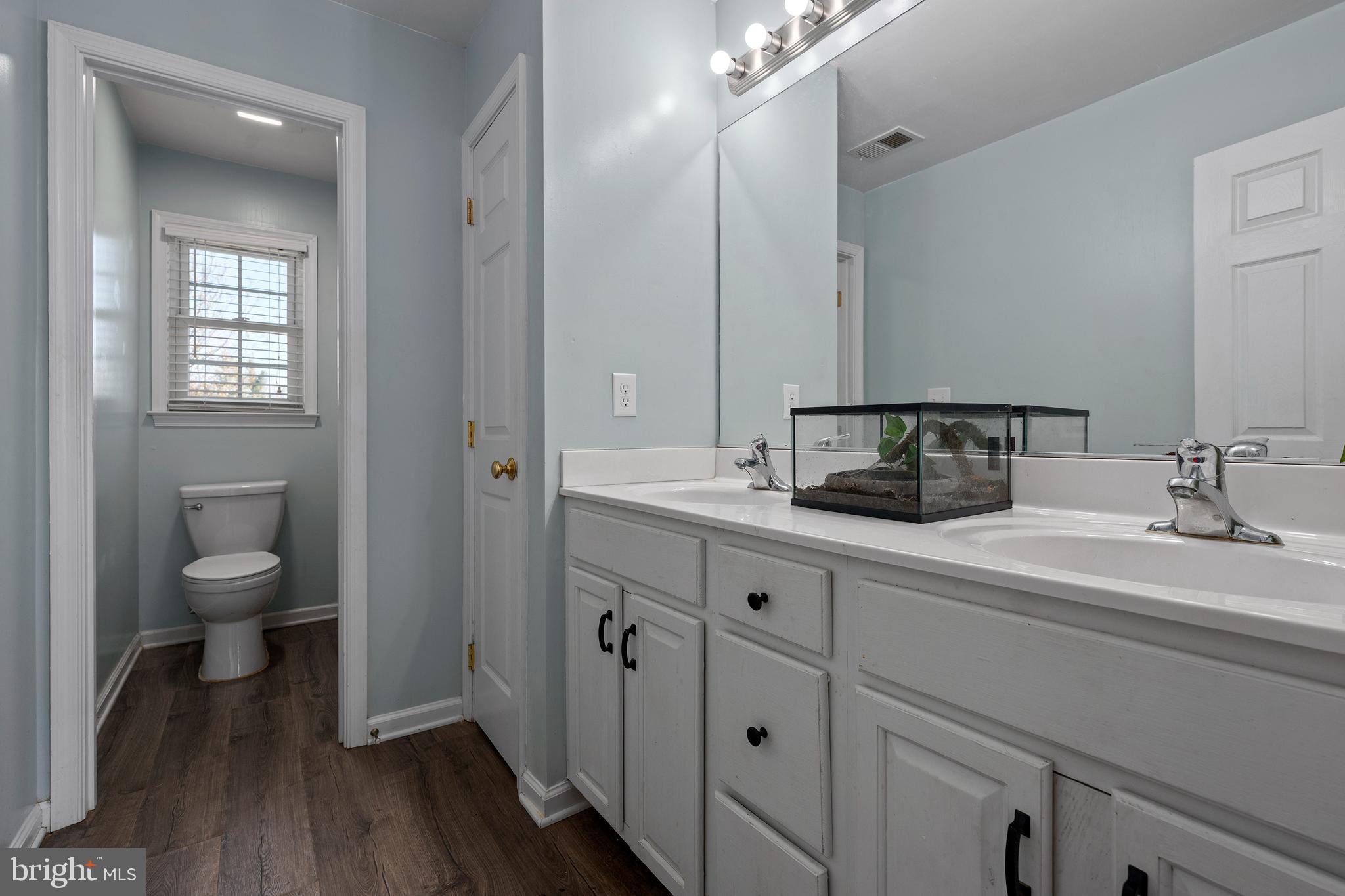 4525 Beckleysville Road Hampstead, MD 21074 - Photo 40 of 80 a bathroom with a sink and a toilet