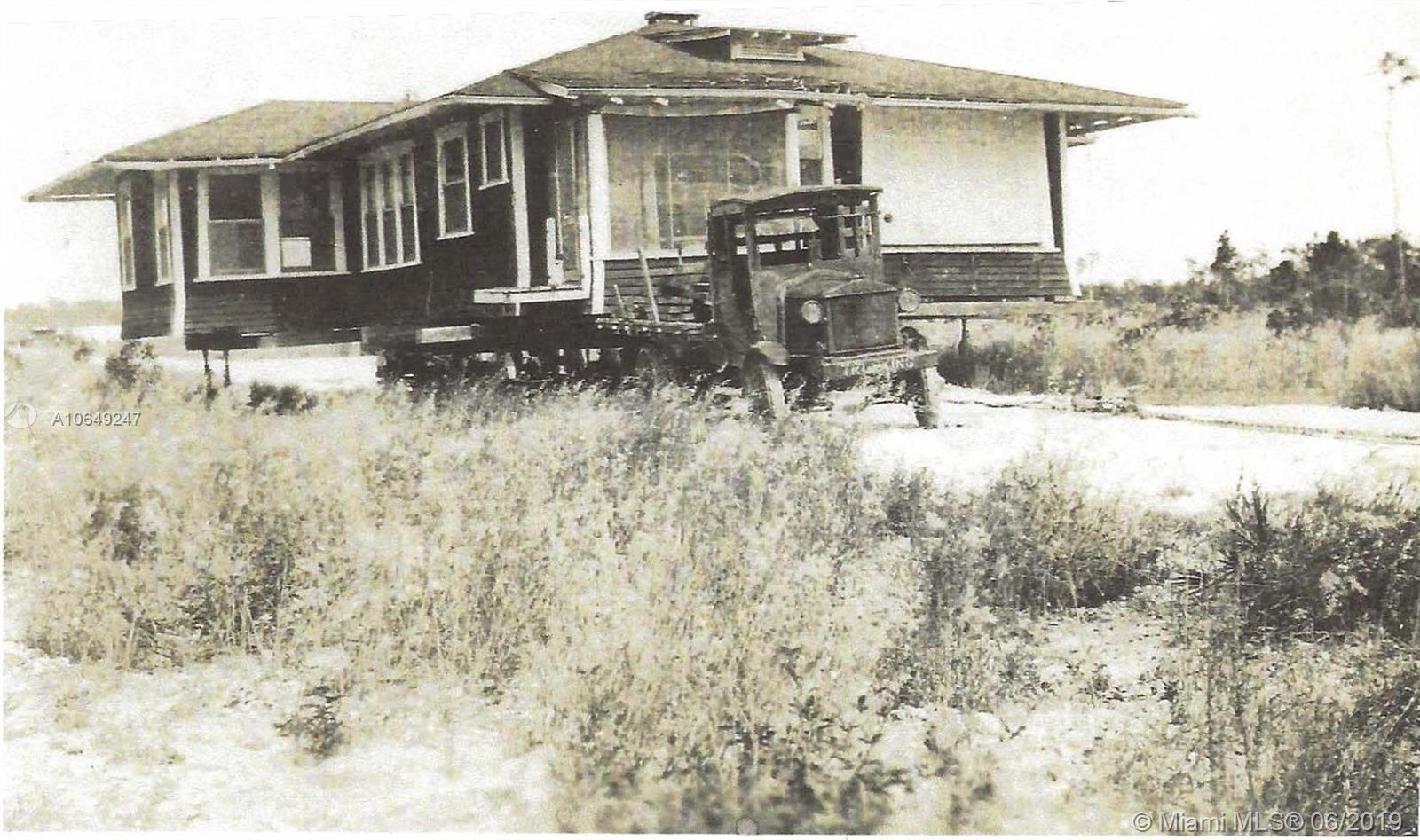 7460 Erwin Road Miami, FL 33143 - Photo 37 of 38 House being pulled down Sunset Drive on the way to Erwin Road