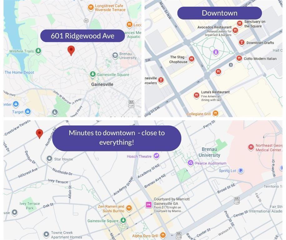 601 Ridgewood Avenue Gainesville, GA 30501 - Photo 4 of 36 a sign that is sitting on a white table