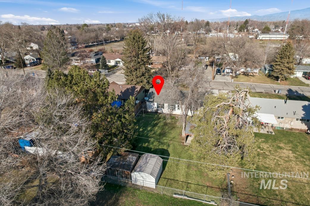 5603 West Edson Street Boise, ID 83705 - Photo 41 of 43 Aerial view of property's location with nearby suburban area
