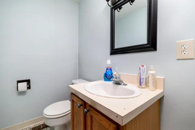 a bathroom with a sink and a toilet