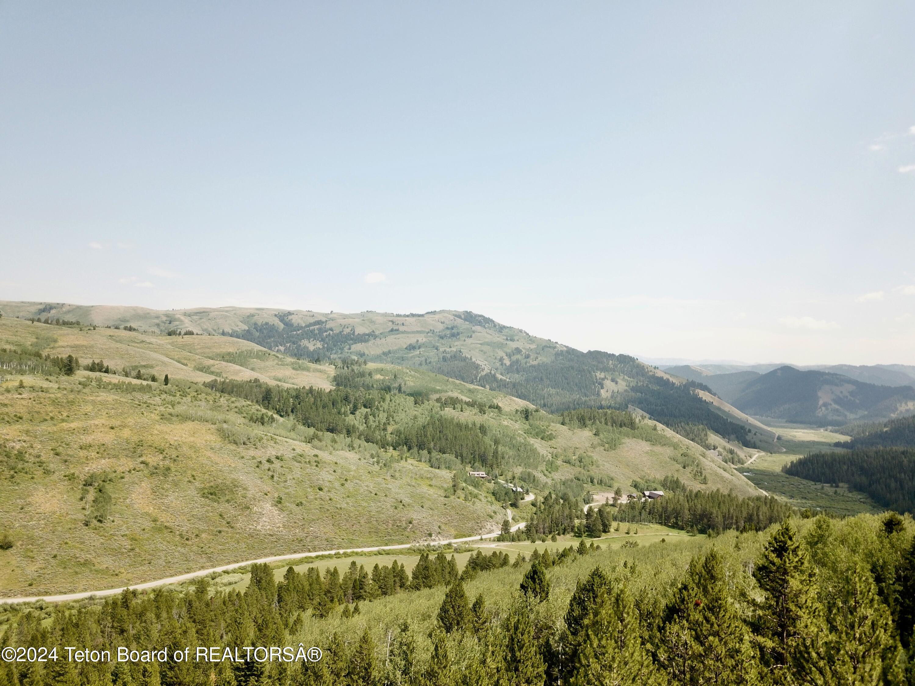 8355 South Fall Creek Road Wilson, WY 83014 - Photo 15 of 18 Aerial looking South