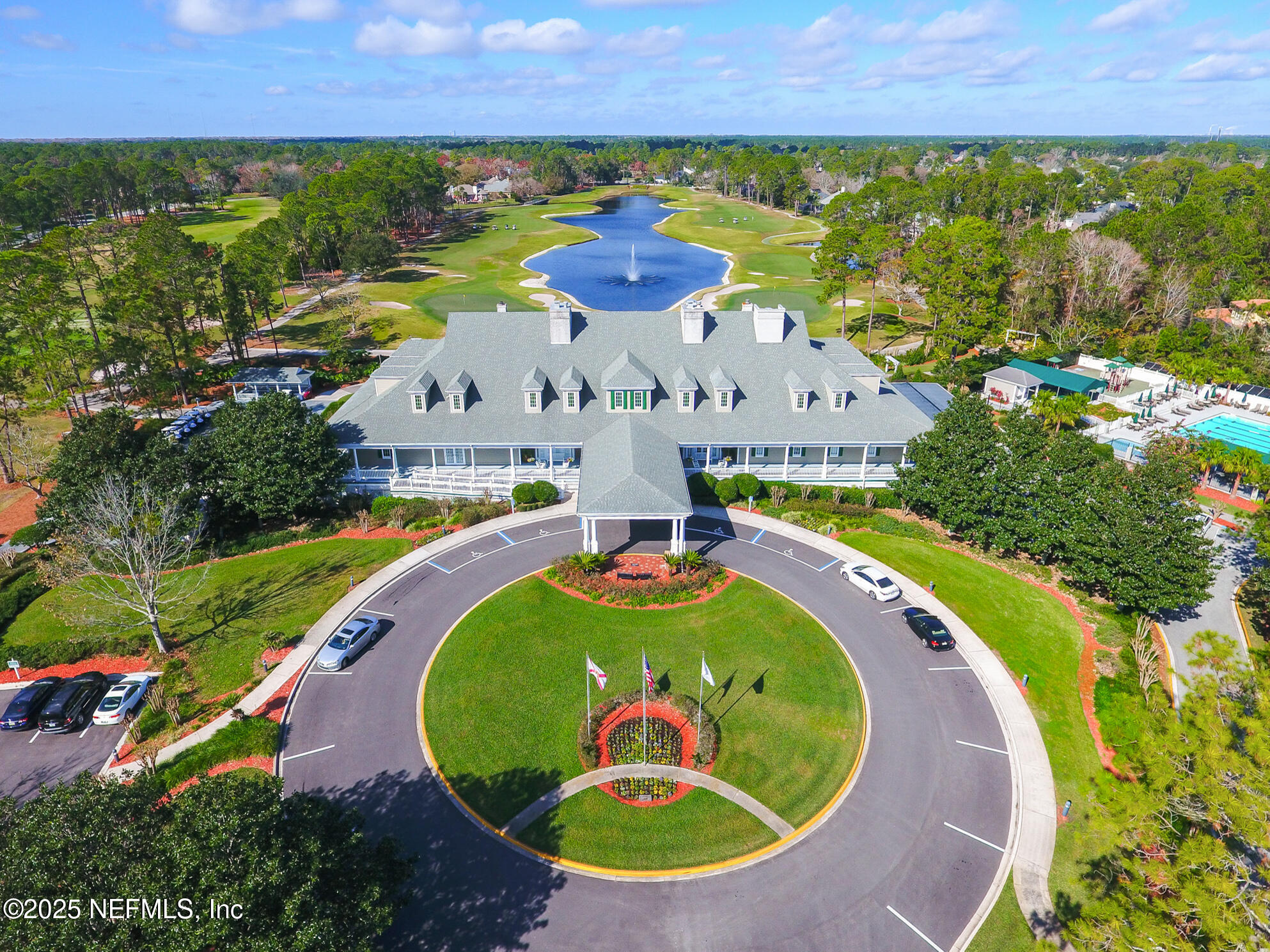 3743 Cricket Cove Road East Jacksonville, FL 32224 - Photo 49 of 55 an aerial view of a swimming pool and outdoor space