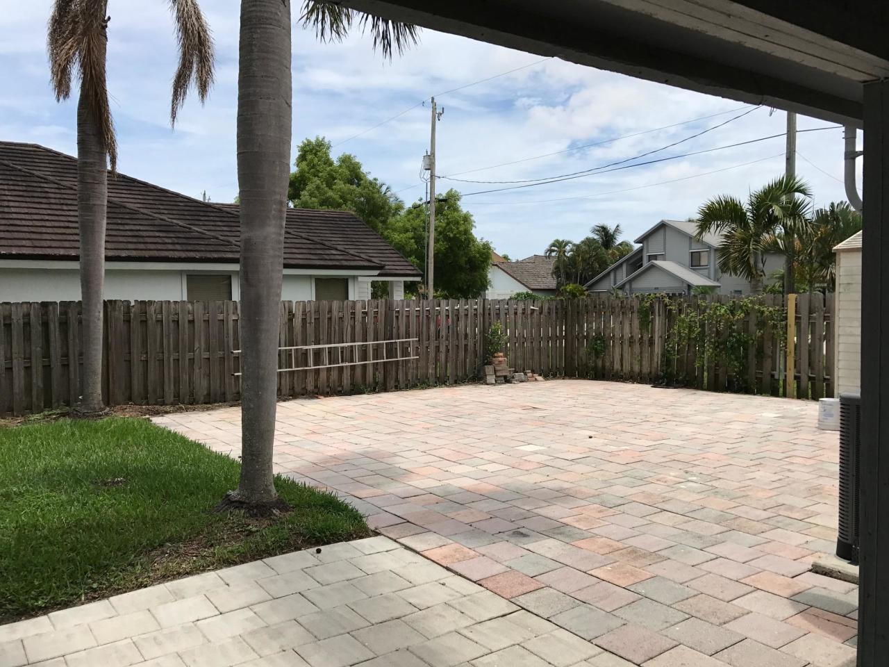 6159 Adams Street Jupiter, FL 33458 - Photo 12 of 13 Open Back Patio-Yard