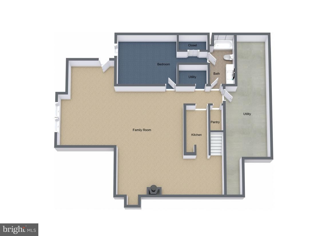 1439 Waterfront Road Reston, VA 20194 - Photo 30 of 30 Floor Plan - Lower Level